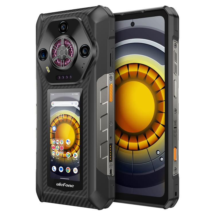 Ulefone Armor 30 Pro Rugged Phone, 16GB+512GB, Night Vision, 6.95 inch + 3.4 inch Dual Screen Android 14 MediaTek Dimensity 7300X Octa Core, Network: 5G, OTG, NFC, Armor 30 Pro