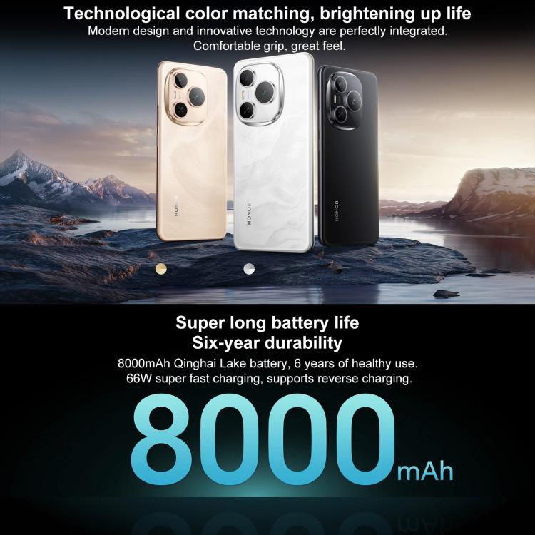 Honor Power, 12GB+256GB, Screen Fingerprint, 6.78 inch MagicOS 9.0 Snapdragon 7 Gen 3 Octa Core, Network: 5G, NFC, OTG, 12GB+256GB