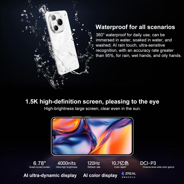 Honor Power, 12GB+256GB, Screen Fingerprint, 6.78 inch MagicOS 9.0 Snapdragon 7 Gen 3 Octa Core, Network: 5G, NFC, OTG, 12GB+256GB