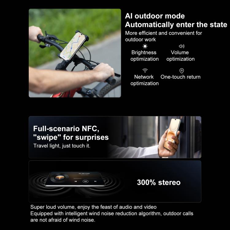 Honor Power, 12GB+512GB, Screen Fingerprint, 6.78 inch MagicOS 9.0 Snapdragon 7 Gen 3 Octa Core, Network: 5G, NFC, OTG, 12GB+512GB