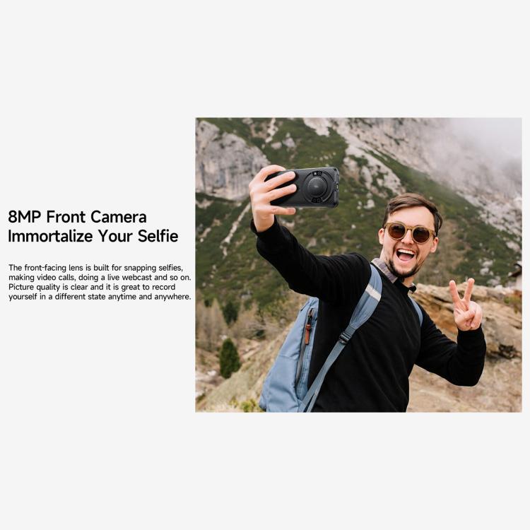 Ulefone RugKing, 8GB+256GB, IP68/IP69K Rugged Phone, 5.99 inch Android 15 Unisoc T7255 Octa Core, Network: 4G, NFC, OTG, RugKing, 8GB+256GB