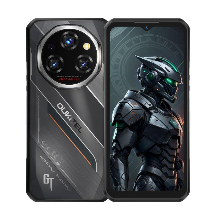 Oukitel WP62 Rugged Phone, 12GB+512GB, 108MP Camera, Fingerprint Identification, 6.6 inch Android 15 MediaTek Dimensity 7025 Octa Core, NFC, OTG, Network: 5G, 12GB+512GB