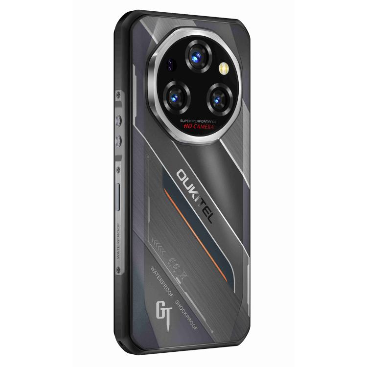 Oukitel WP62 Rugged Phone, 12GB+512GB, 108MP Camera, Fingerprint Identification, 6.6 inch Android 15 MediaTek Dimensity 7025 Octa Core, NFC, OTG, Network: 5G, 12GB+512GB