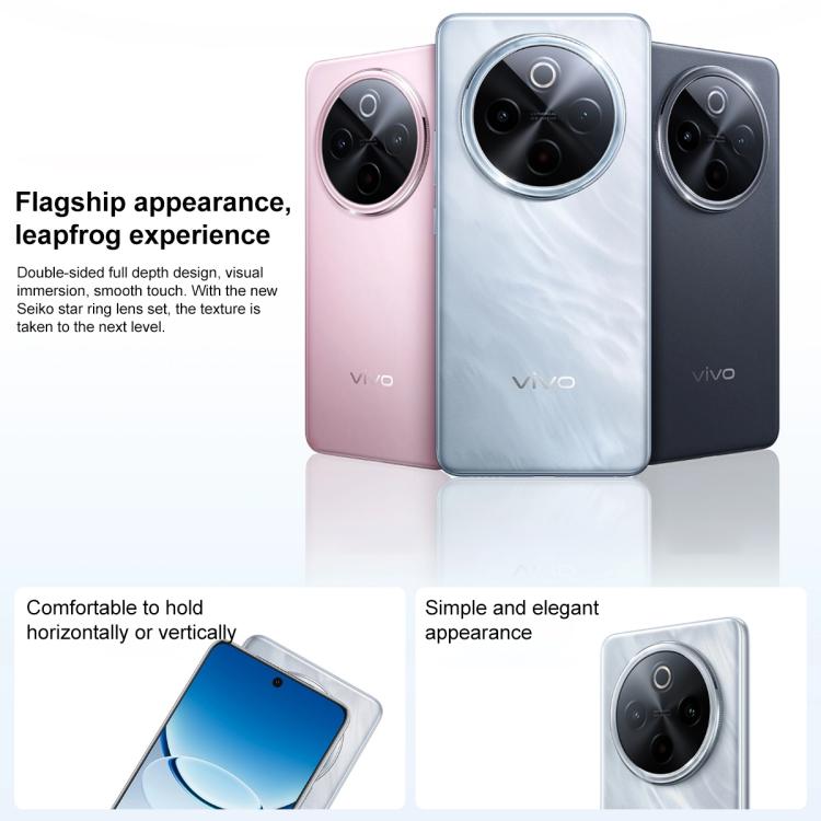 vivo Y300 Pro+, 8GB+256GB, Face ID / Screen Fingerprint, 6.77 inch Android 15 OriginOS 5 Snapdragon 7s Gen 3 Octa Core, OTG, NFC, Network: 5G, 8GB+256GB