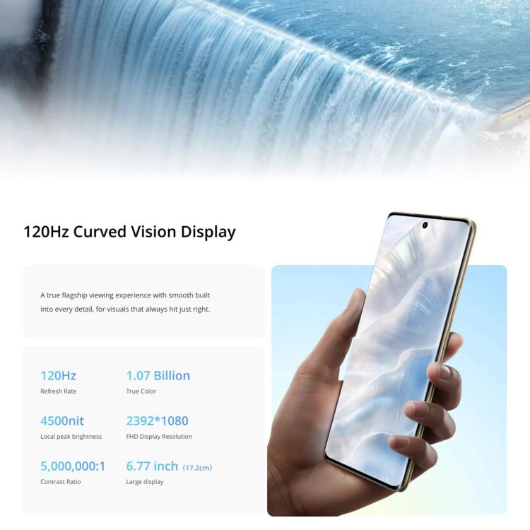 Realme 14 Pro, 16GB+512GB, Screen Fingerprint Identification, 6.77 inch Realme UI 6.0 Dimensity 7300 Octa Core, NFC, Network: 5G, Realme 14 Pro, 16GB+512GB, 16GB+512GB