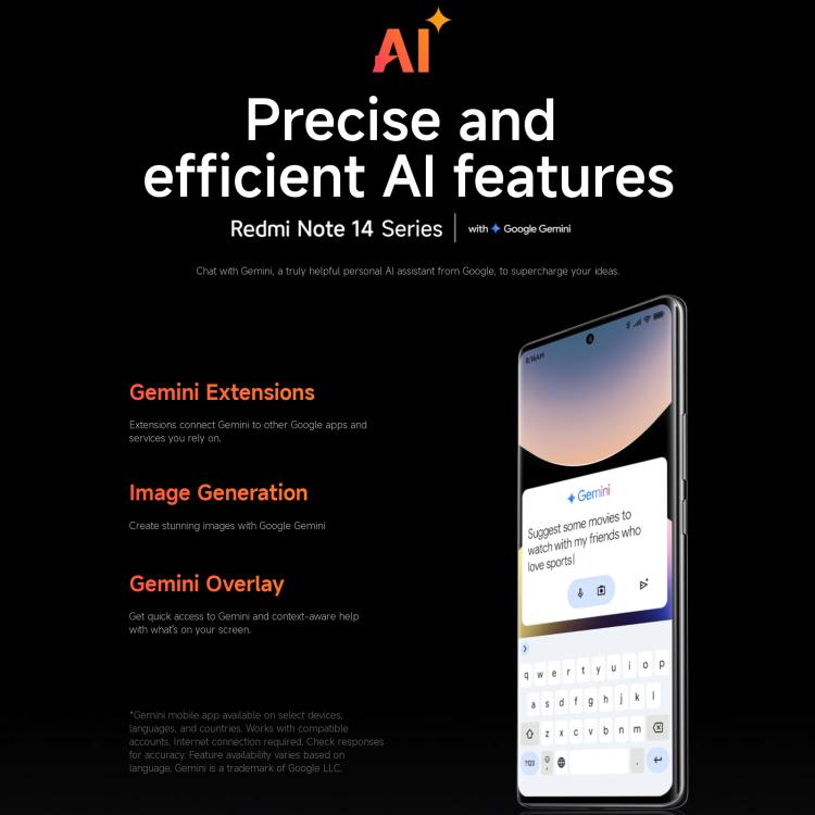 Xiaomi Redmi Note 14 Pro 4G Global, 8GB+256GB, In-screen Fingerprint, 6.67 inch Xiaomi HyperOS Helio G100-Ultra Octa Core, NFC, Network: 4G, Note 14 Pro 4G, 8GB+256GB(Black)