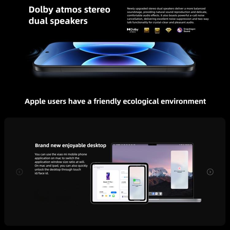 Xiaomi 17 Pro, 12GB+512GB, 3D Ultrasonic Fingerprint, 6.3 inch Xiaomi HyperOS 3 Snapdragon 8 Elite Gen 5 Octa Core, NFC, Network: 5G, 12GB+512GB