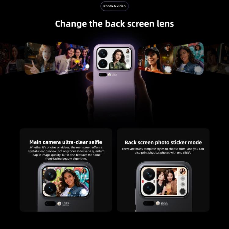 Xiaomi 17 Pro Max, 12GB+512GB, 3D Ultrasonic Fingerprint, 6.9 inch + 2.9 inch Xiaomi HyperOS 3 Snapdragon 8 Elite Gen 5 Octa Core, NFC, Network: 5G, 12GB+512GB