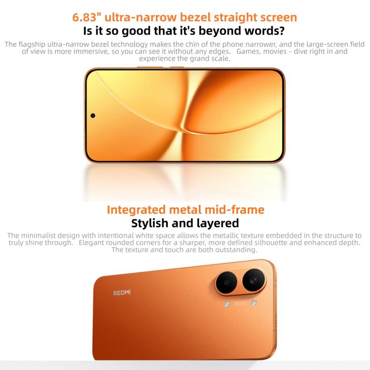 Xiaomi REDMI Turbo 5 Max, 16GB+1TB, 6.83 inch Xiaomi HyperOS 3 Dimensity 9500s Octa Core, NFC, Network: 5G, 16GB+1TB