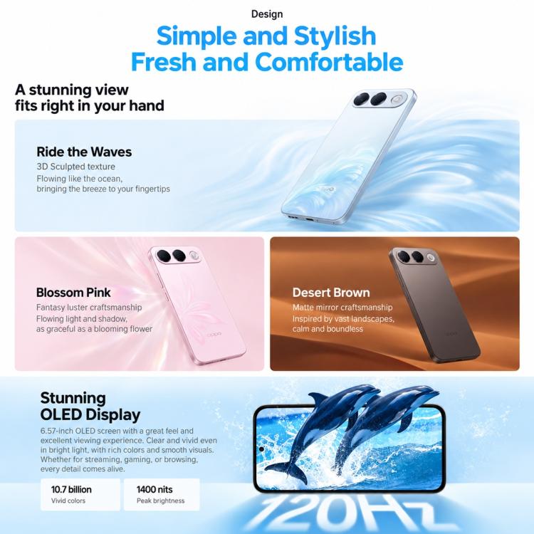 OPPO A7 Pro 5G — 6GB+256GB AMOLED 120Hz, 8000mAh, 5G