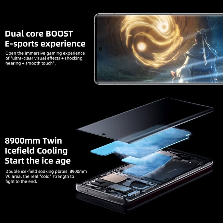 Quad Back Cameras, Screen Fingerprint Identification / Face ID, 4700mAh Battery, 6.78 inch Android 13.0 OriginOS 3 Qualcomm Snapdragon 8 Gen 2  Octa Core up to 3.2GHz, NFC, OTG, Network: 5G, Support Google Play, Support 50W Wireless Flash Charging...