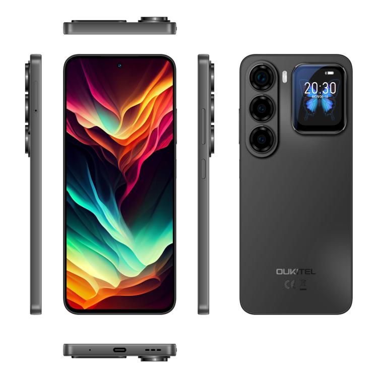 Oukitel P2 Plus Rugged Phone, 12GB+256GB, 5000mAh, Screen Fingerprint Identification, 6.7 inch Android 16 MediaTek Dimensity 7100 Octa Core, NFC, OTG, Network: 5G