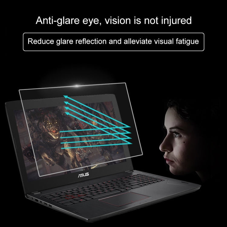 15.6 inch Laptop Universal Screen HD Tempered Glass Protective Film, 15.6 inch
