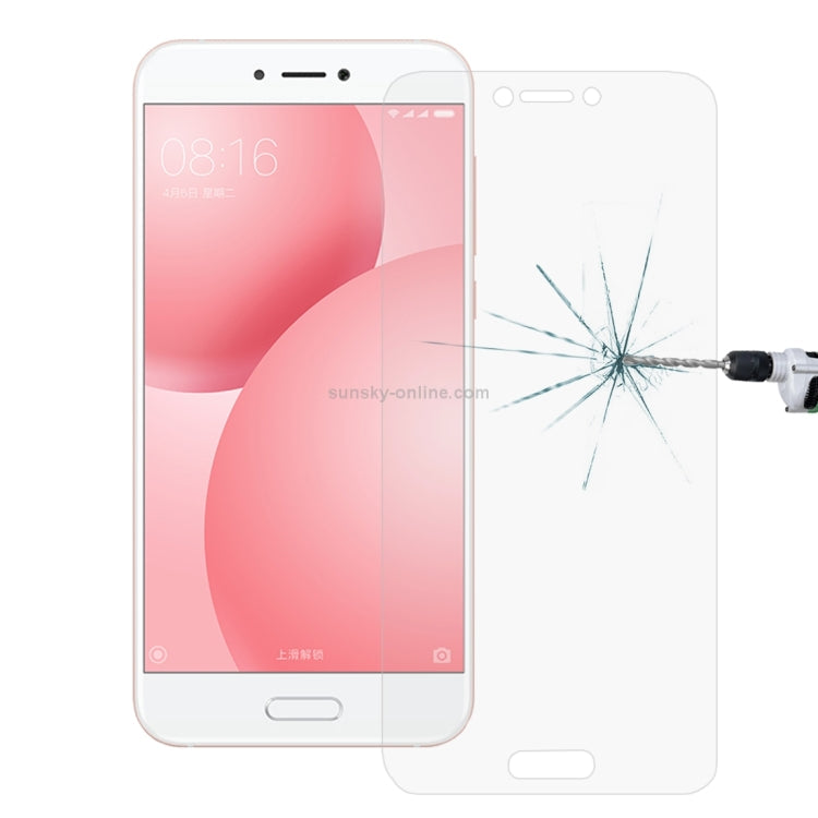 10 PCS for Xiaomi Mi 5c 0.26mm 9H Surface Hardness Explosion-proof Non-full Screen Tempered Glass Screen Film, For Mi 5c
