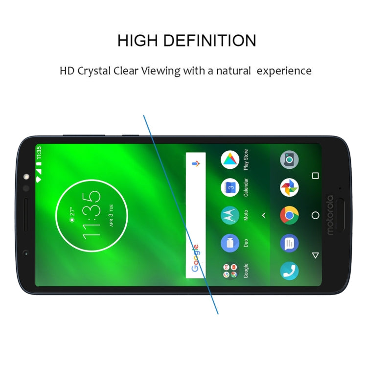 Full Glue Full Cover Screen Protector Tempered Glass film for Motorola Moto E5, For Motorola Moto E5