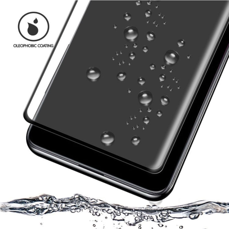 For Galaxy Note 10  Full Glue 3D Curved Edge Tempered Glass Film, Fingerprint Unlock Is Supported, For Galaxy Note