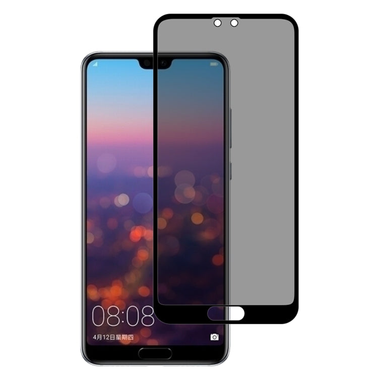 Full Cover Anti-spy Tempered Glass Film for Huawei P20 Pro, For Huawei P20 Pro