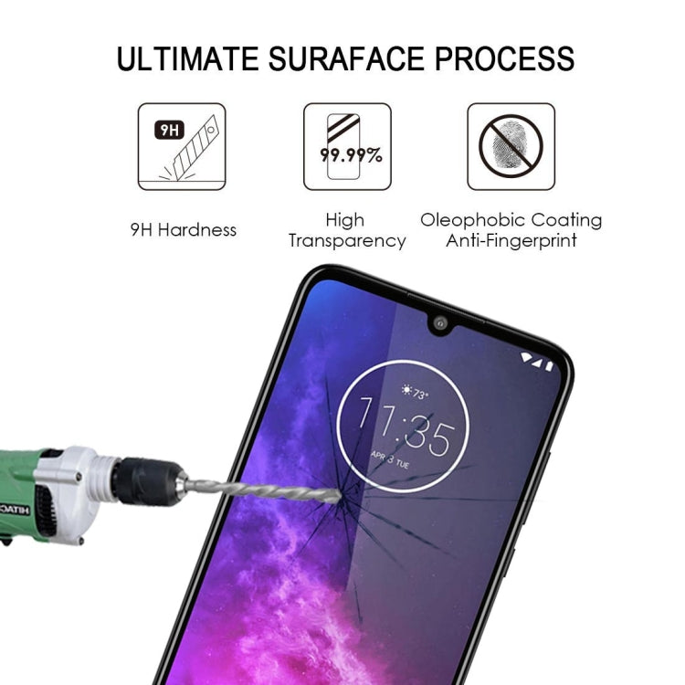 For Motorola One Zoom Full Glue Full Screen Tempered Glass Film, For Motorola One Zoom