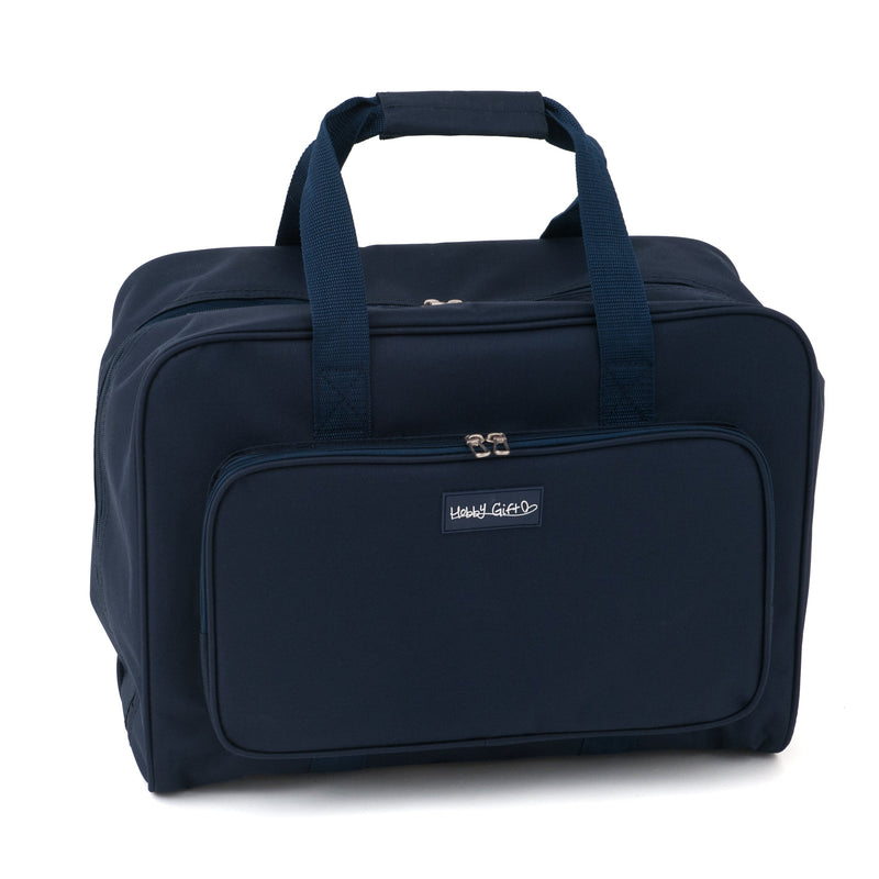 Hobby Gift: Sewing Machine Bag: Navy: Item size: (d/w/h) 20 x 44 x 38cm.