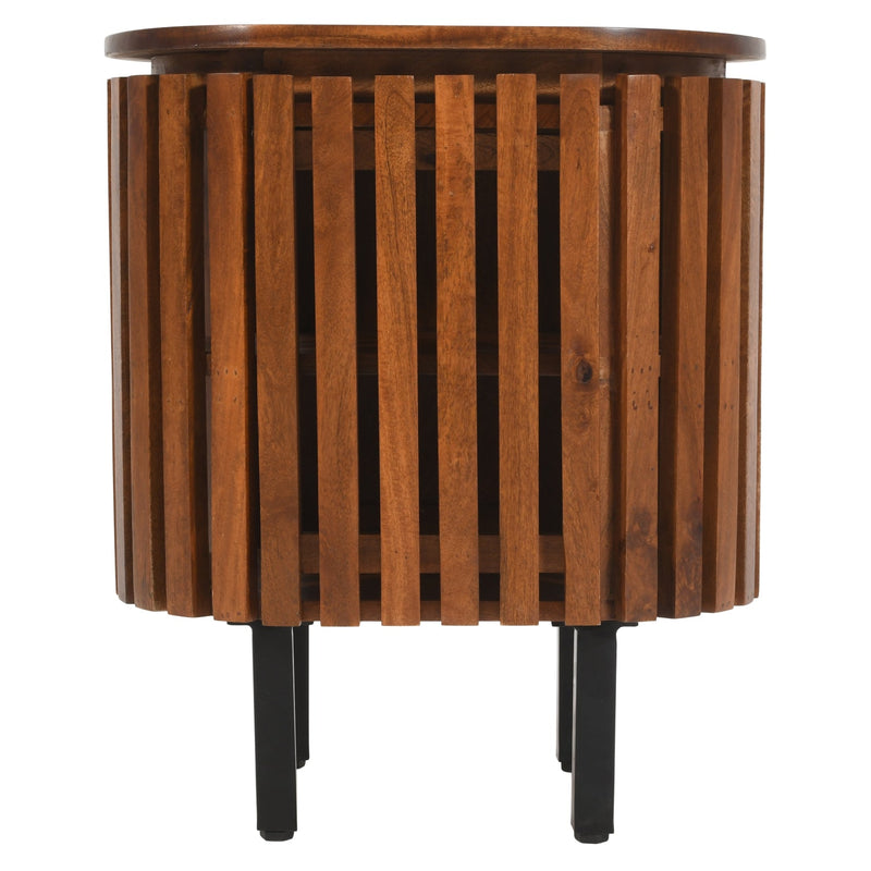 Compton Mango Wood Bedside Table