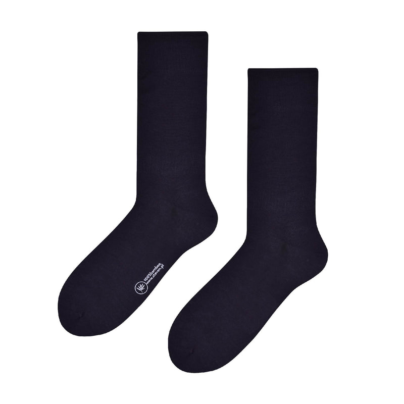 3 Pack Mens Plain 100% Bamboo Socks (2 Sizes)
