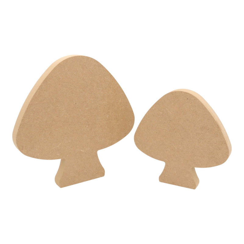 MDF Freestanding Mushroom Shape