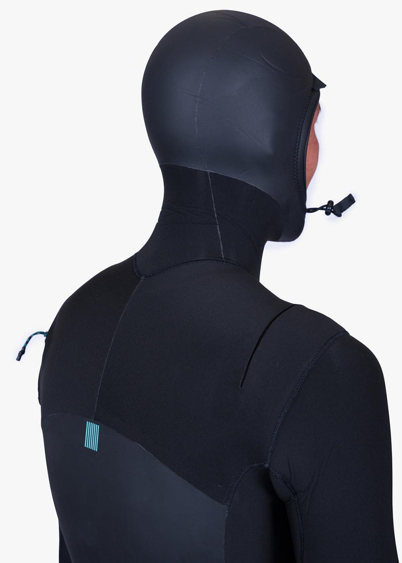 Vissla  New Seas 5-4 Hooded U-Zip Wetsuit