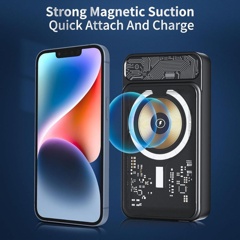 Magnetic MagSafe Wireless Charging Power Bank 10000 mAh VD-PB015