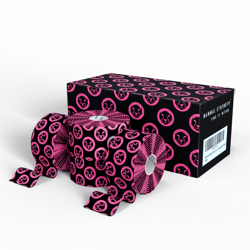 PRE-ORDER ONLY - Mammal Tape - 10-Metre - Black/Pink - SPEC 2.0 (4 pack)