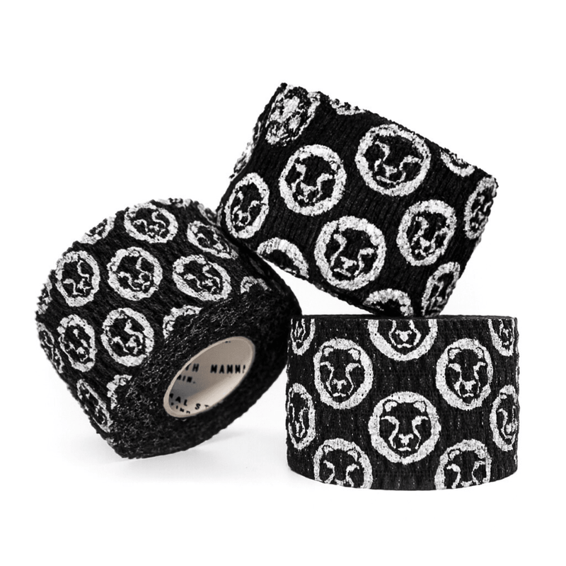 Mammal Tape 5-Metre Rolls - Thumb & Weightlifting Tape (3-Pack / Black / 2.0 Spec)