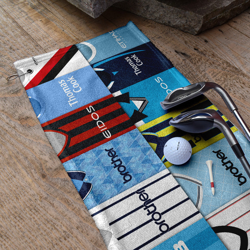 Manchester Blue - Kit Montage - Golf Towel