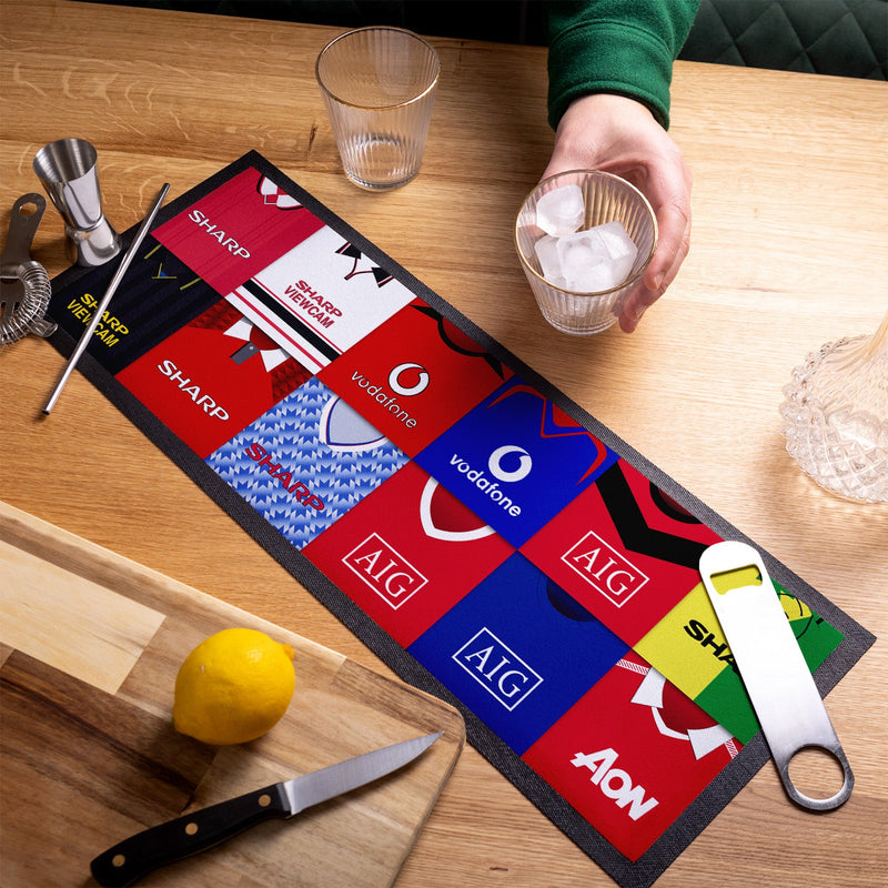 Manchester Red Kit Montage - Bar Runner