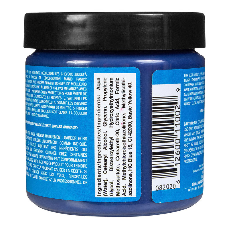 Manic Panic Atomic Turquoise Semi-Permanent Hair Dye - Bright Turquoise Blue Green Vegan
