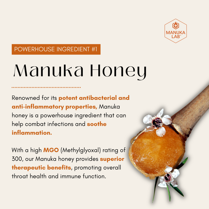 Manuka Honey Lozenges with Propolis