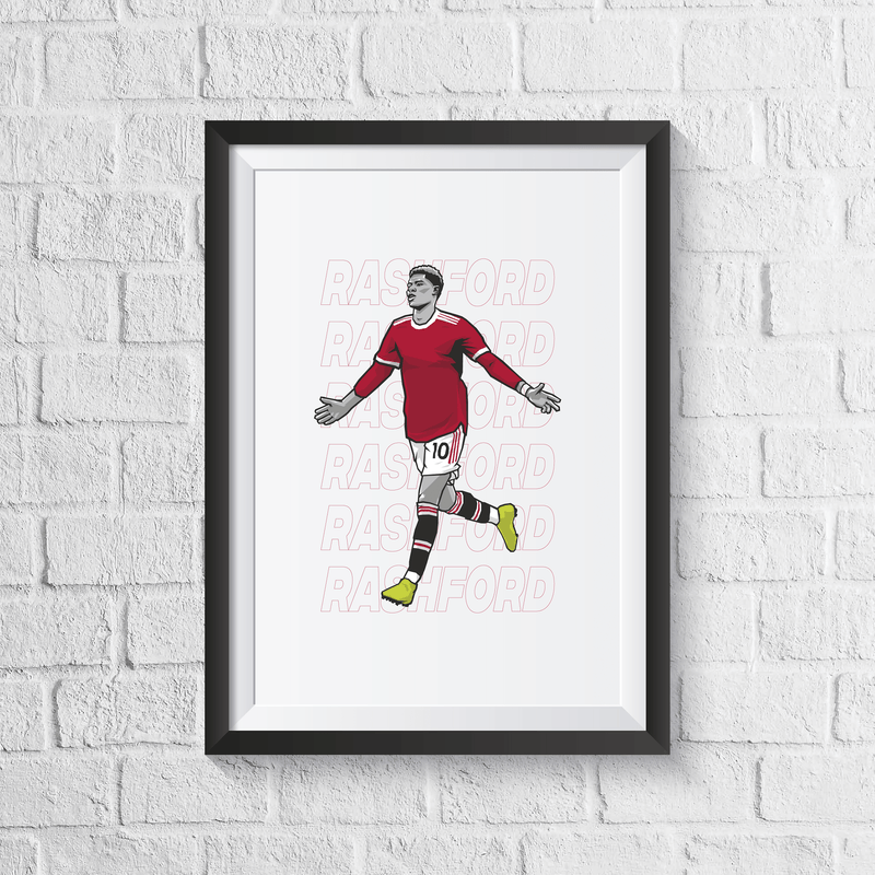 Marcus Rashford Print