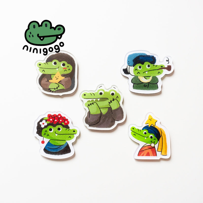 NINIGOGO | Mona Lisa's Smile EGO Magnet
