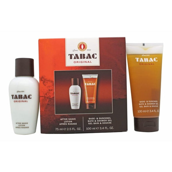 Mäurer & Wirtz Tabac Original Gift Set 75ml Aftershave Lotion + 100ml Shower Gel