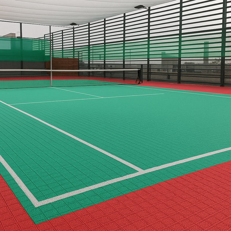 Tennis Court System (Singles) | Includes Court Markings