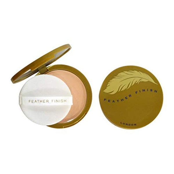 Mayfair Feather Finish Compact Powder with Mirror 10g - 04 Medium Fair