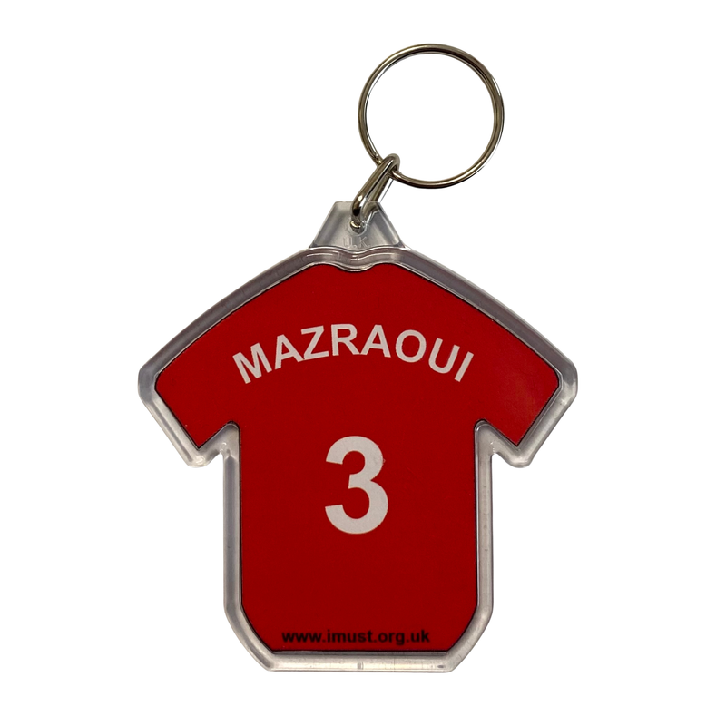 Noussair Mazraoui Player Keyring