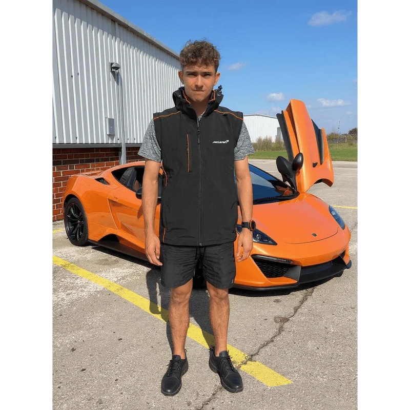 McLaren Water Repellent Stretch Softshell Jacket / Gilet - Official Workwear RRP £109.95