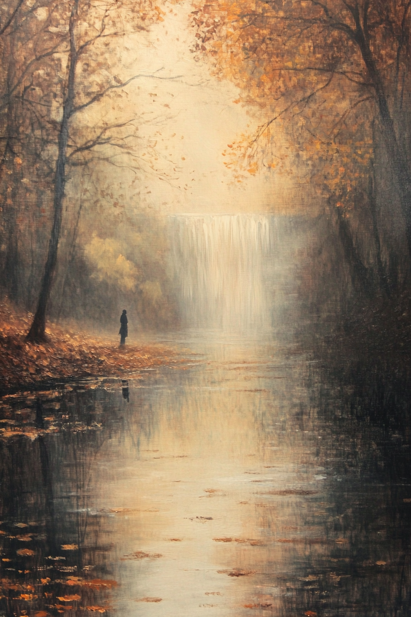 Melancholic Reflections Blanket