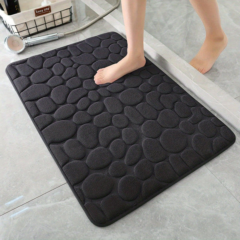 Memory Foam Bath Mat - Soft, Absorbent & Non-Slip Bathroom Rug
