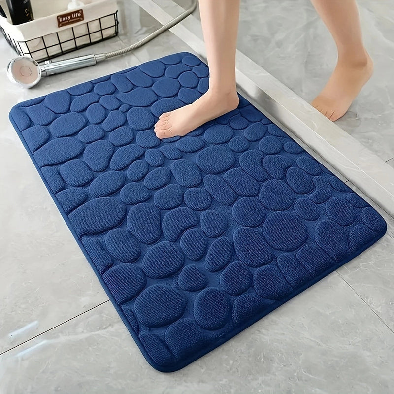 Memory Foam Bath Mat - Soft, Absorbent & Non-Slip Bathroom Rug