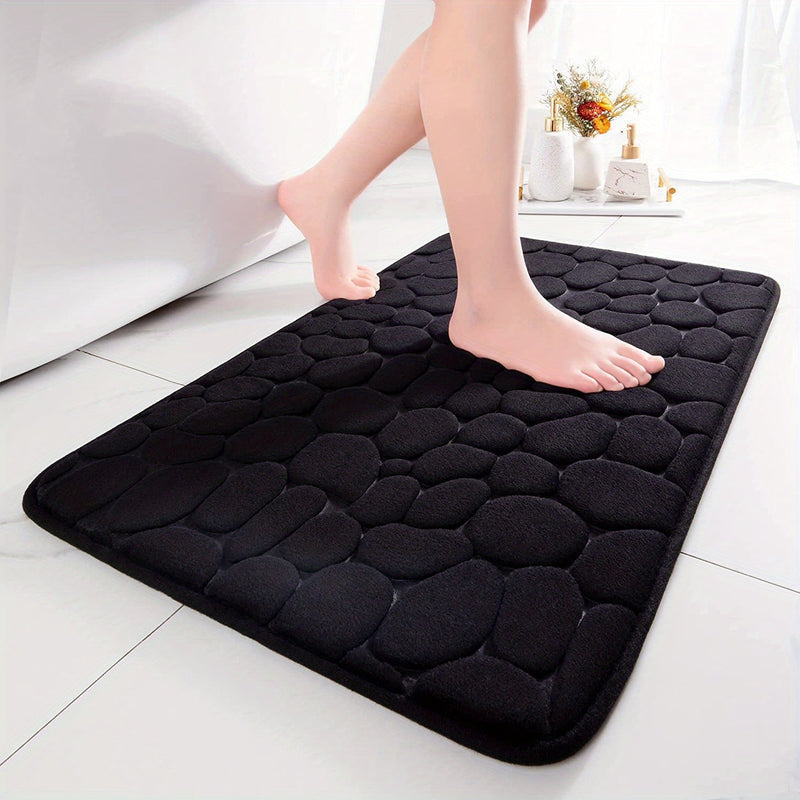 Memory Foam Bath Mat - Soft, Absorbent & Non-Slip Bathroom Rug