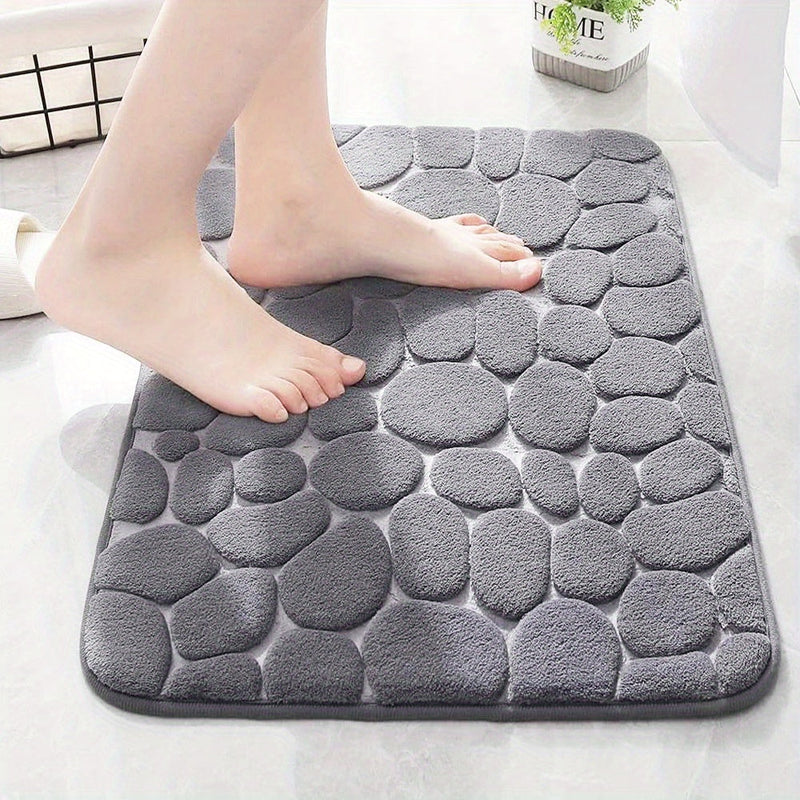 Memory Foam Bath Mat - Soft, Absorbent & Non-Slip Bathroom Rug