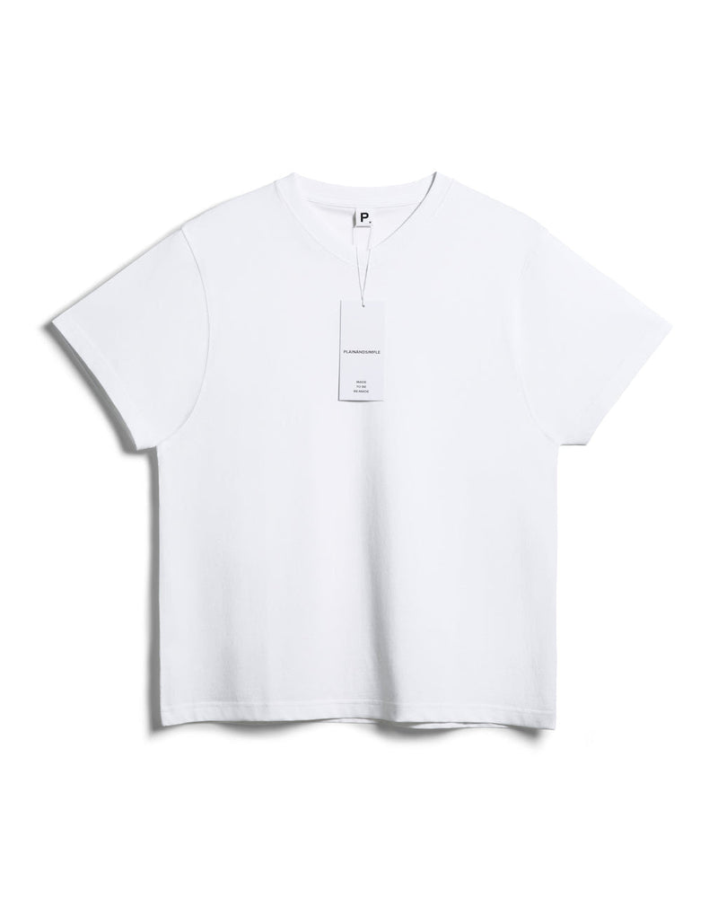Oversized V-Neck Organic T-Shirt