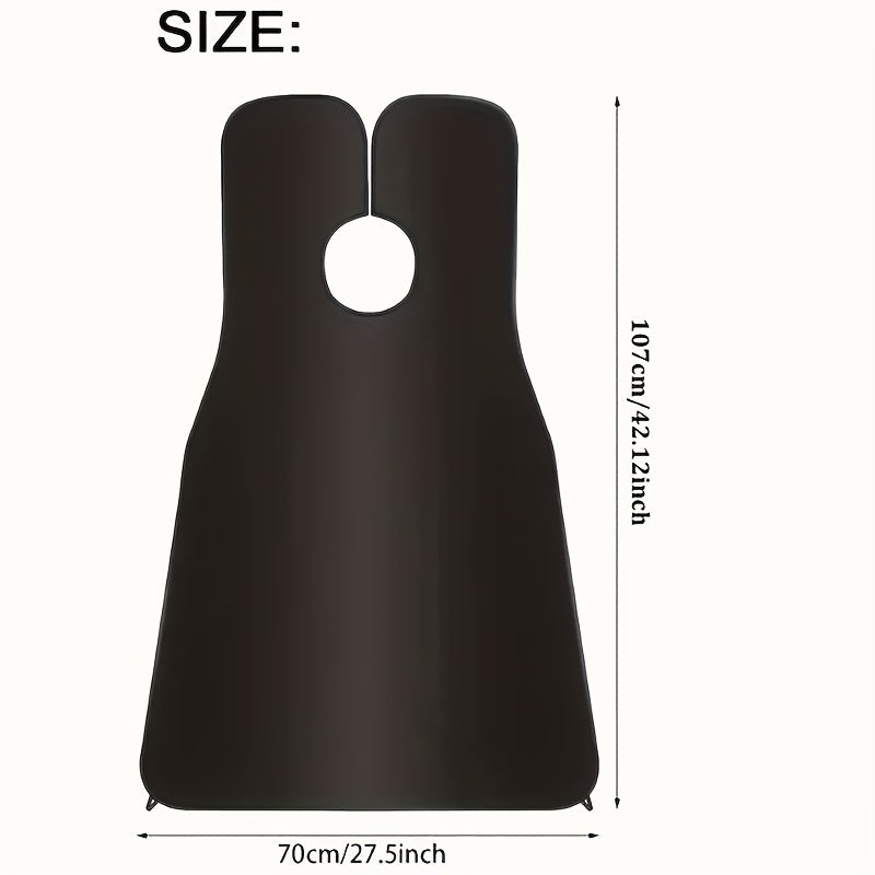 Men's Beard Trimming Apron - Grooming Cape & Hair Catcher for Mess-Free Shaving and Beard Care