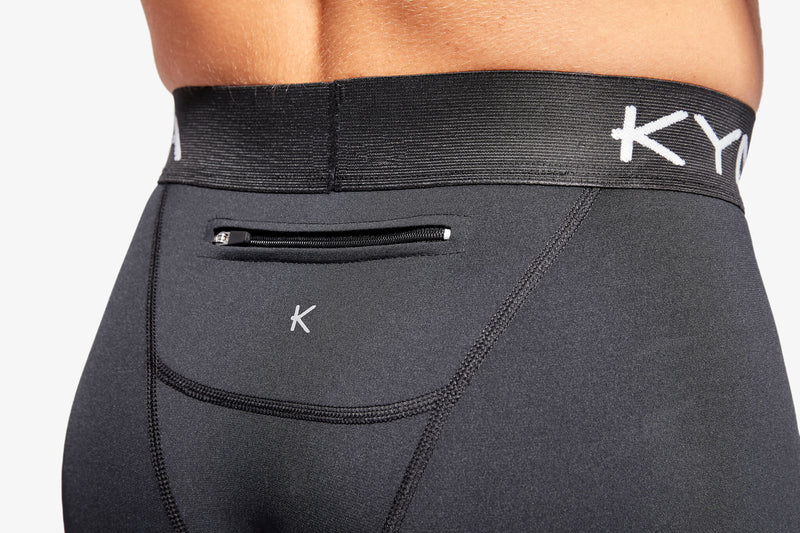 Men's Infrared Performance Leggings with Zip