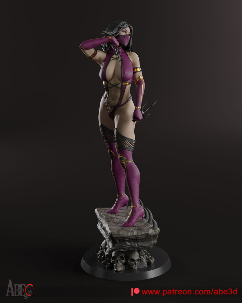 Mileena Mortal Kombat Figurine